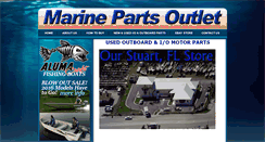 Desktop Screenshot of marinepartsoutlet.com